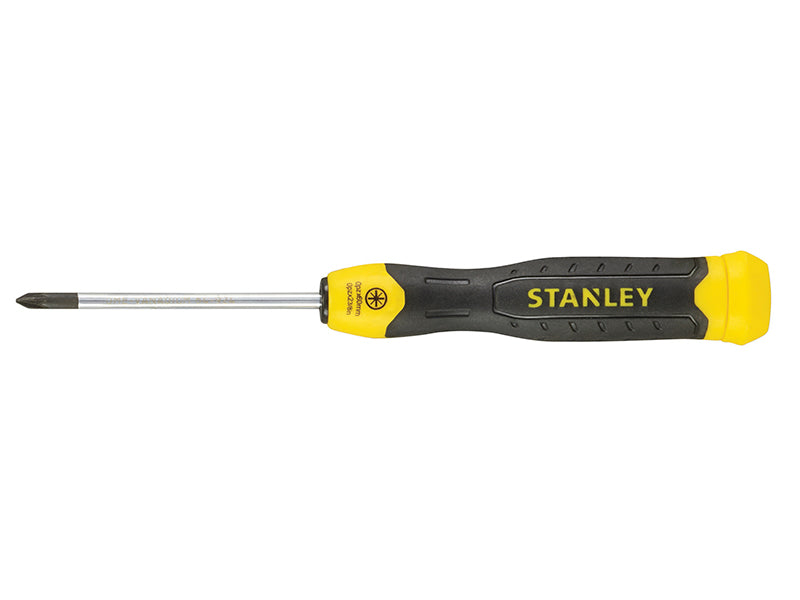 STANLEY® Cushion Grip Screwdriver Pozidriv Tip PZ0 x 60mm STA064952