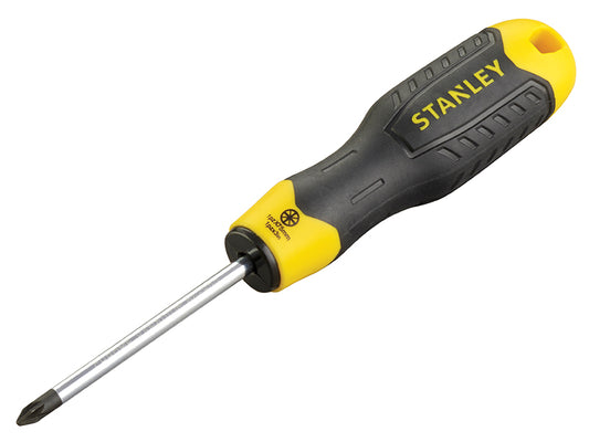 STANLEY® Cushion Grip Screwdriver Pozidriv Tip PZ1 x 75mm STA064955