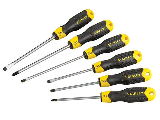 STANLEY® Cushion Grip Screwdriver Set, 6 Piece STA065007