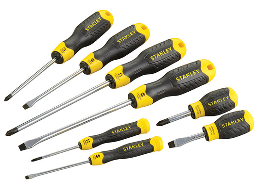 STANLEY® Cushion Grip Screwdriver Set, 8 Piece STA065011