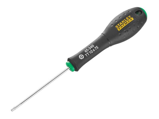 STANLEY® FatMax® Screwdriver Tamper-proof TORX Tip TTX10 x 75mm STA065340