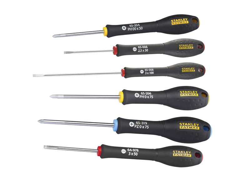 STANLEY® FatMax® Precision Screwdriver Set, 6 Piece STA065492