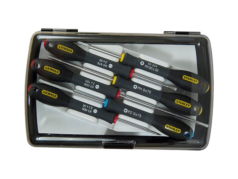STANLEY® FatMax® Precision Screwdriver Set, 6 Piece STA065492