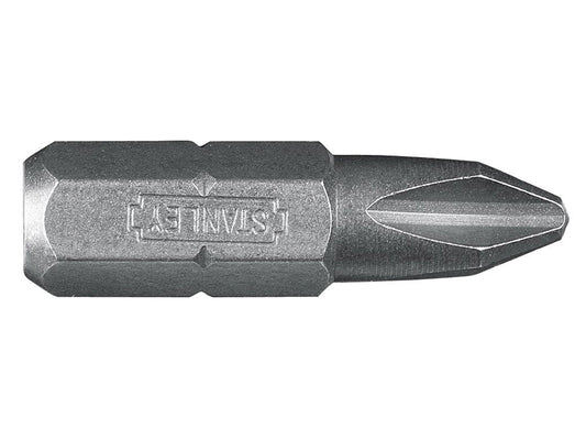 STANLEY® Phillips Bits PH2 x 25mm (Pack 3) STA068946
