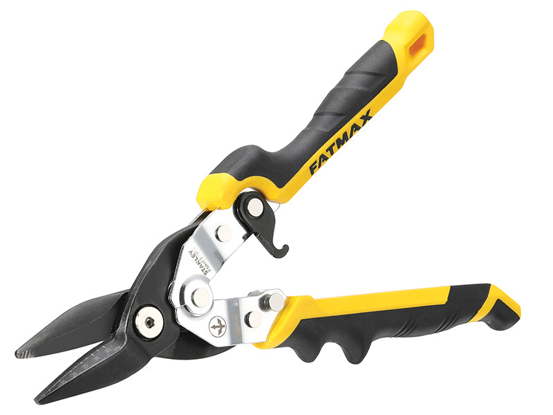 STANLEY® FatMax® Yellow Ergo Aviation Snips Straight Cut 250mm (10in) STA073756