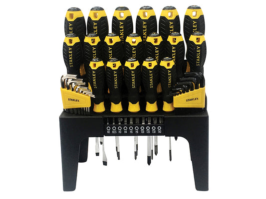 STANLEY® Screwdriver Set in Rack, 44 Piece STA074958