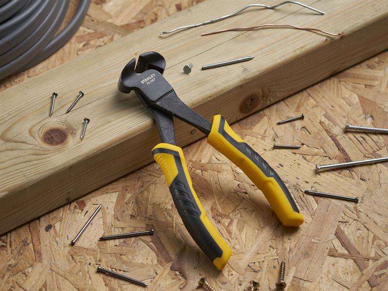 STANLEY End Cutter Pliers 150mm 6in Hardened Blade And Tempered Jaws STA075067