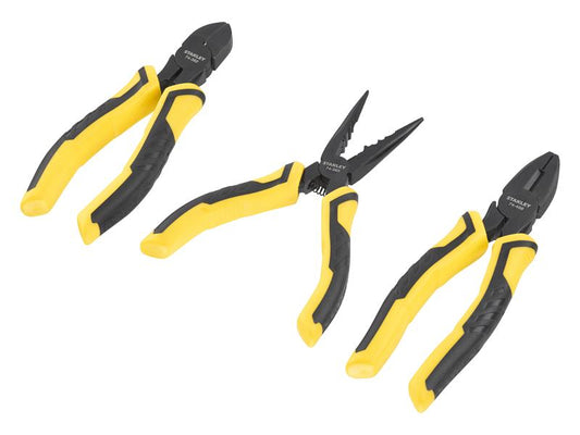 STANLEY® ControlGrip™ Pliers Set, 3 Piece STA075094