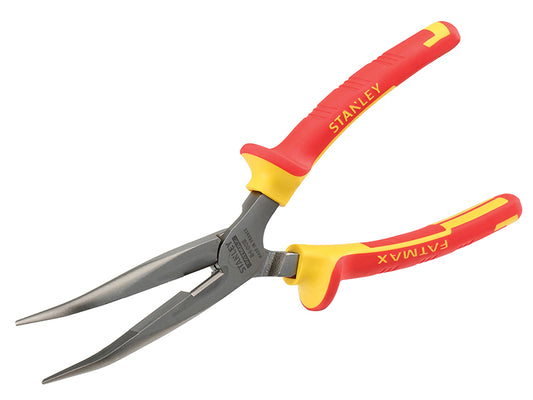STANLEY® FatMax® Bent Long Nose Pliers VDE 200mm STA084008