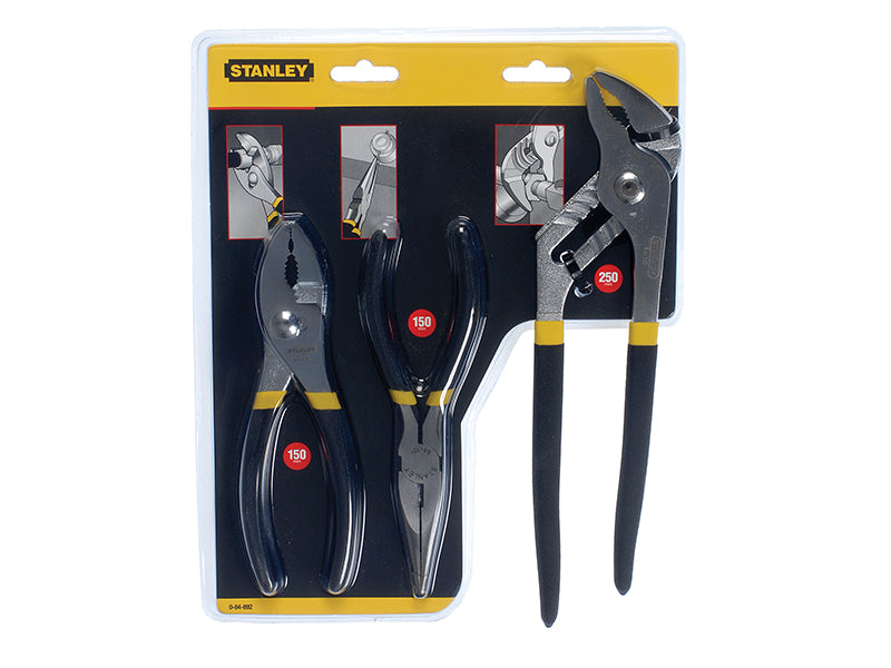 STANLEY® Pliers Set, 3 Piece STA084892