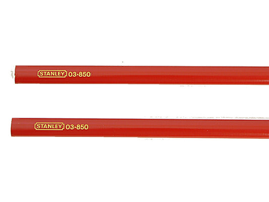 STANLEY® Carpenter's Pencils for Wood (Pack 2) STA093931