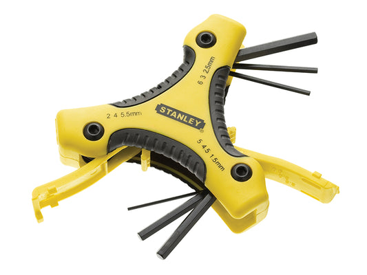 STANLEY® Metric Triangle Hexagon Key Set, 9 Piece STA095935