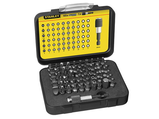 STANLEY® Bit Set & Holder, 61 Piece STA113902