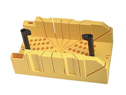 STANLEY Clamping Mitre Box 310 x 130mm Maximum Depth Of Cut 80mm STA120112