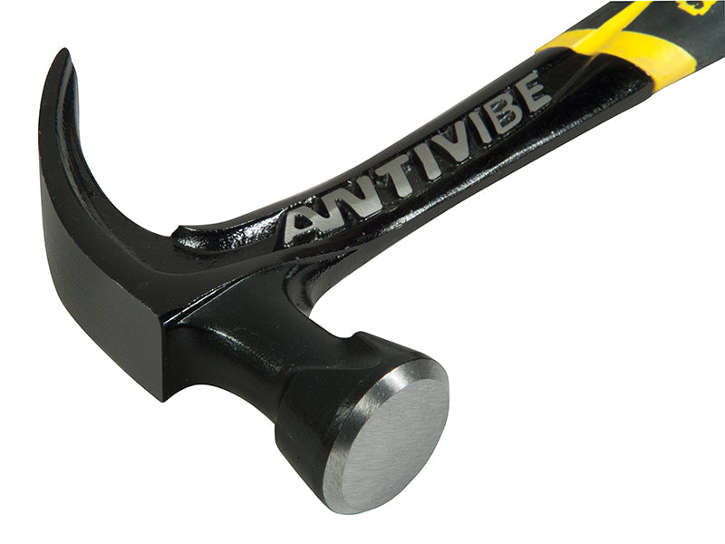 STANLEY® FatMax® AntiVibe All Steel Curved Claw Hammer 570g (20oz) STA151277