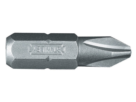 STANLEY® Phillips Bits PH1 x 25mm (Box 25) STA168942B