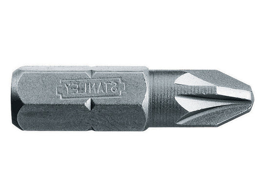 STANLEY® Pozidriv Bits PZ1 x 25mm (Box 25) STA168945B