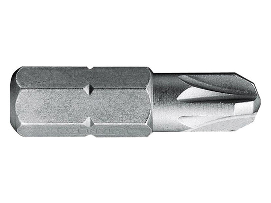 STANLEY® Pozidriv Bits PZ3 x 25mm (Box 25) STA168953B