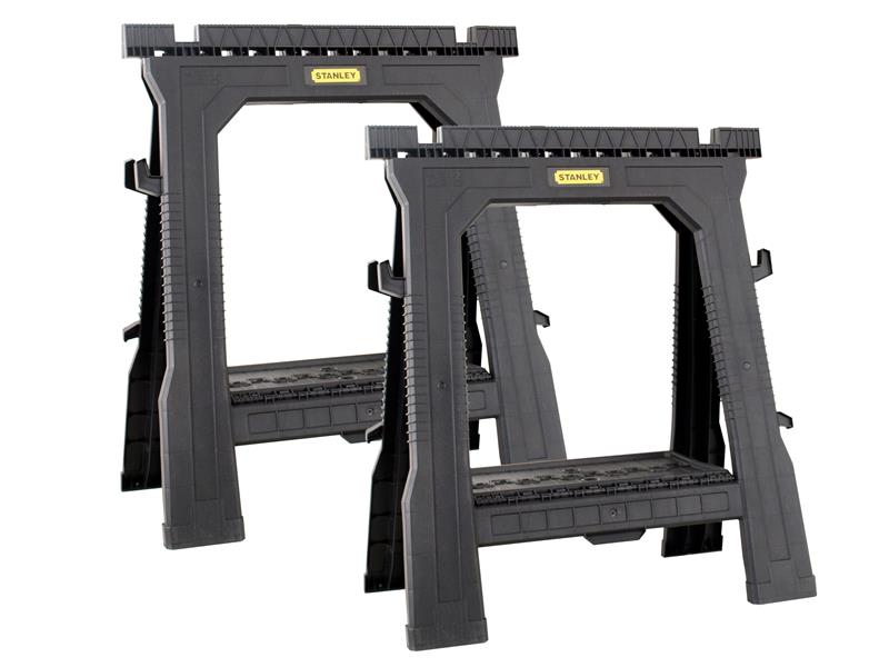 STANLEY® Folding Sawhorses (Twin Pack) STA170713