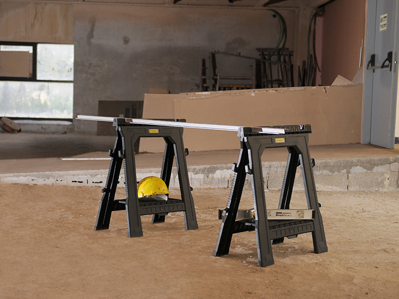 STANLEY® Folding Sawhorses (Twin Pack) STA170713