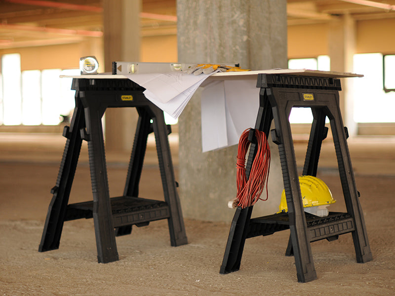 STANLEY® Folding Sawhorses (Twin Pack) STA170713