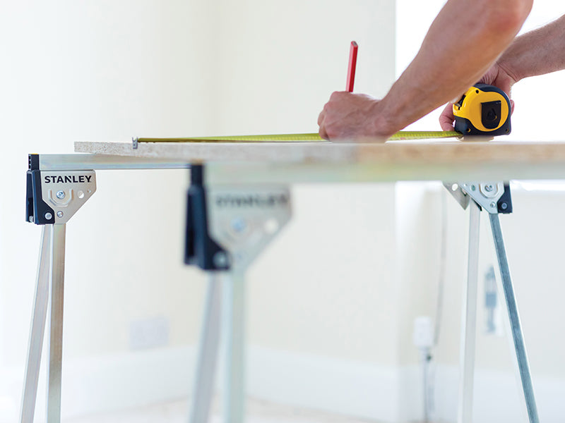 STANLEY® Essential Metal Sawhorses (Twin Pack) STA181337
