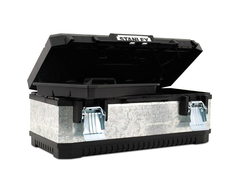 STANLEY® Galvanised Metal Toolbox 50cm (20in) STA195618