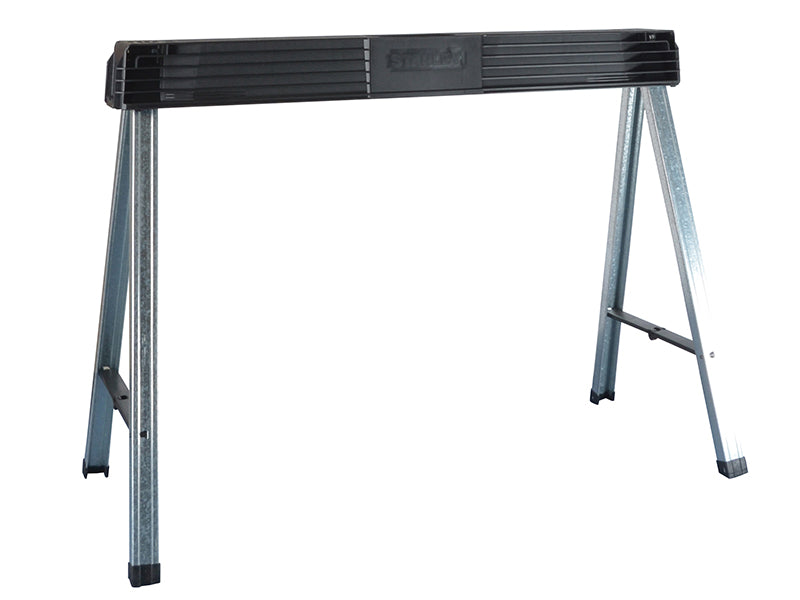 STANLEY® Folding Metal Leg Sawhorses (Twin Pack) STA197475