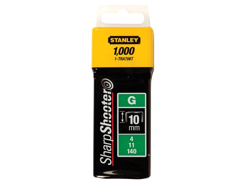 STANLEY® TRA706T Heavy-Duty Staple 10mm (Pack 1000) STA1TRA706T