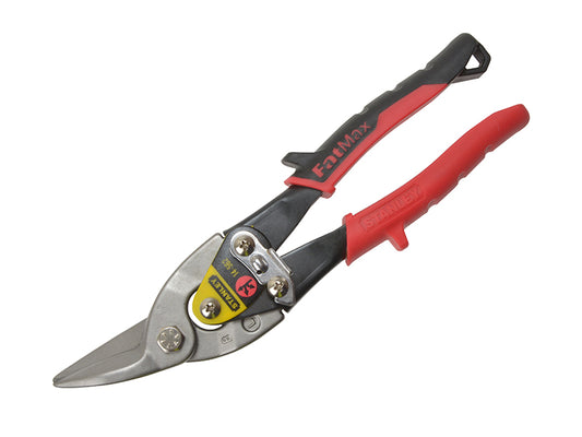 STANLEY® Red Aviation Snips Left Cut 250mm (10in) STA214562