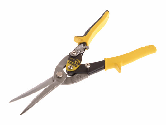 STANLEY® Yellow Long Aviation Snips Straight Cut 300mm (12in) STA214566