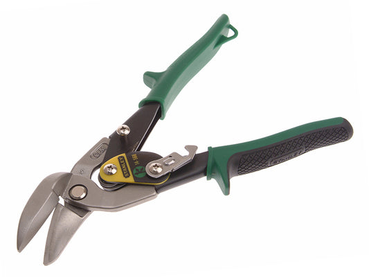STANLEY® Green Offset Aviation Snips Right Cut 250mm (10in) STA214568