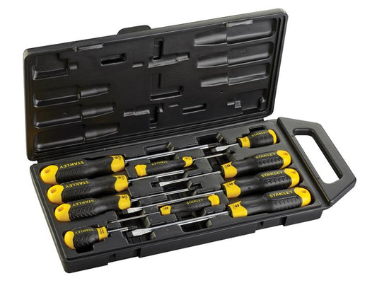 STANLEY® Cushion Grip Screwdriver Set, 10 Piece STA265014