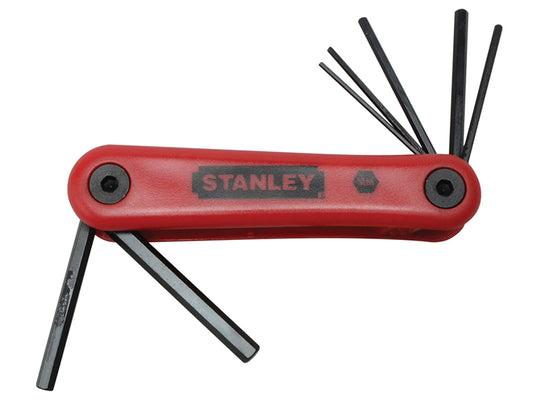STANLEY® Metric Folding Hexagon Key Set,7 Piece STA469261