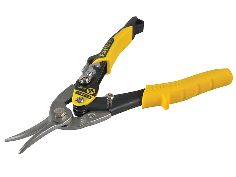 STANLEY® Yellow Aviation Snips & Holster Straight Cut 250mm (10in) STA914563