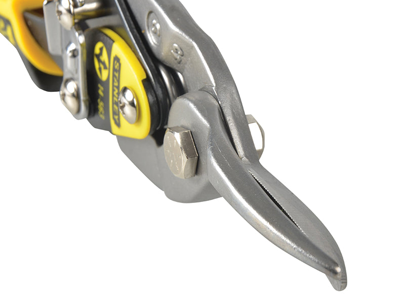 STANLEY® Yellow Aviation Snips & Holster Straight Cut 250mm (10in) STA914563