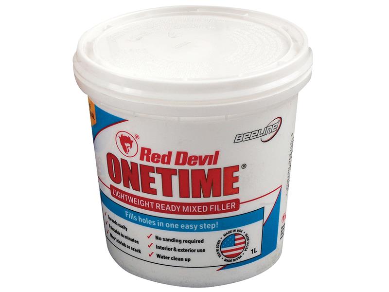 STANLEY® Red Devil Onetime® Filler 1 litre STAHBFOLN10