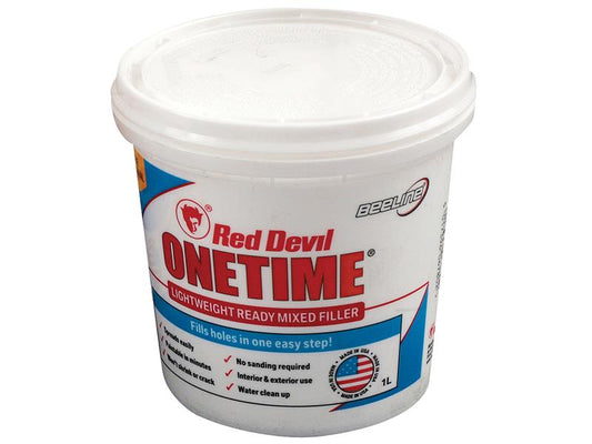 STANLEY® Red Devil Onetime® Filler 1 litre STAHBFOLN10