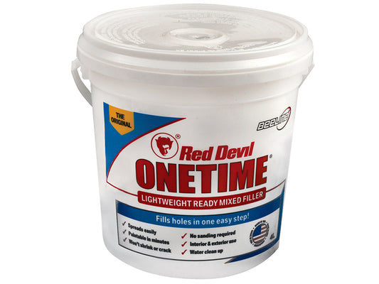 STANLEY® Red Devil Onetime® Filler 4 litre STAHBFOLN40