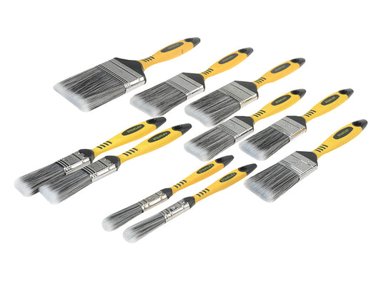 STANLEY® Loss Free Synthetic Brush Set, 10 Piece STASTPPLF10