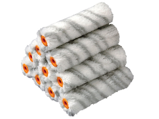STANLEY® Medium Pile Silver Stripe Sleeve 100mm (4in) 10 Pack STASTRMGR10