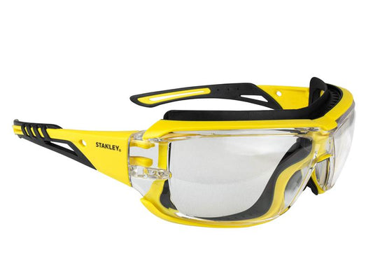 STANLEY Gasket Safety Glasses Clear Anti Slip Comfort STASYE1511D