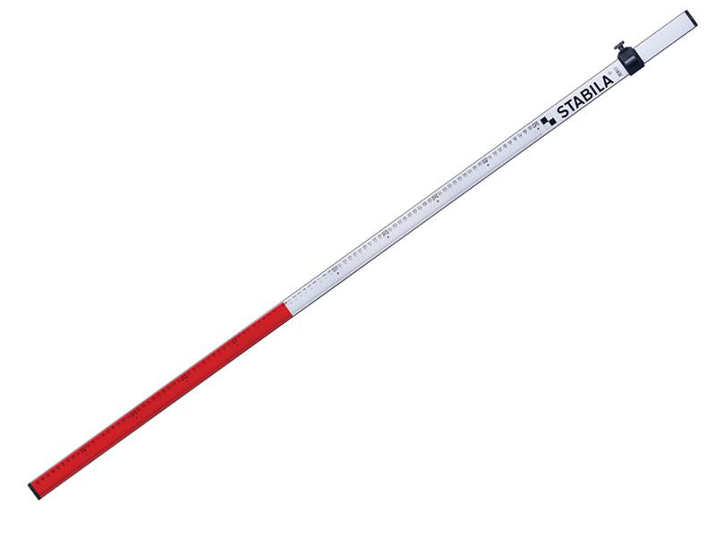 Stabila NL Telescopic Levelling Rod 2.4m STB07468