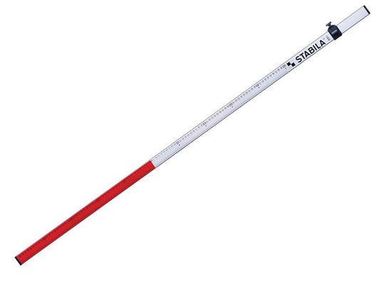 Stabila NL Telescopic Levelling Rod 2.4m STB07468