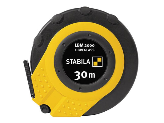 Stabila LBM 2000 Closed Fibreglass Tape 30m (Width 13mm) (Metric only) STB19655
