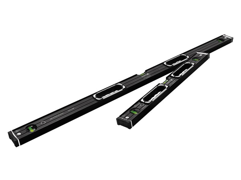 Stabila Dark Shadow Spirit Level Set Anthracite Matt Size 61&122cm STB196DSSET