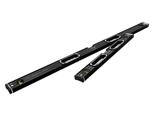 Stabila Dark Shadow Spirit Level Set Anthracite Matt Size 61&122cm STB196DSSET