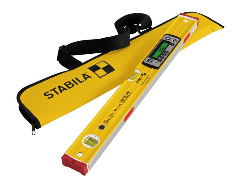 Stabila TECH 196M Digital Spirit Level 60cm Magnetic Includes Case DL STB19823