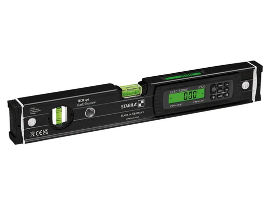 Stabila TECH Dark Shadow Digital Spirit Level 40cm Anthracite Matt STB20006
