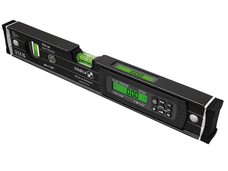 Stabila TECH Dark Shadow Digital Spirit Level 40cm Anthracite Matt STB20006